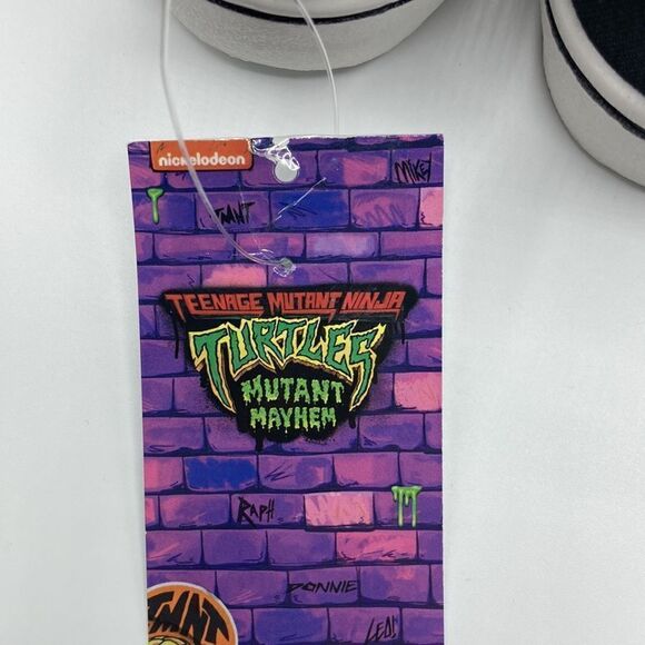 Baby Toddler Boys Slip-On Teenage Mutant Ninja Turtle Shoes Sneakers Size 7 - Picture 6 of 8